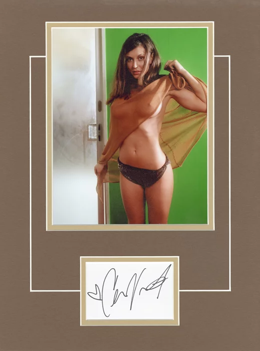 Cerina Vincent autograph