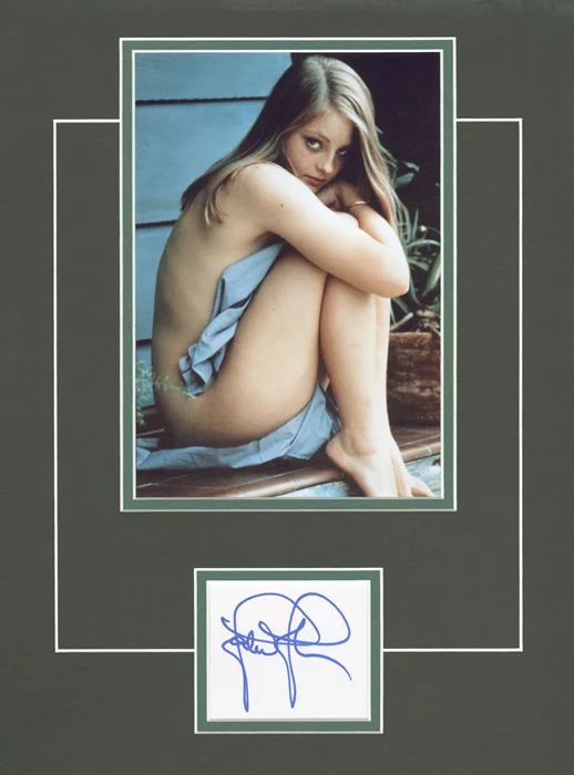 Jodie Foster autograph