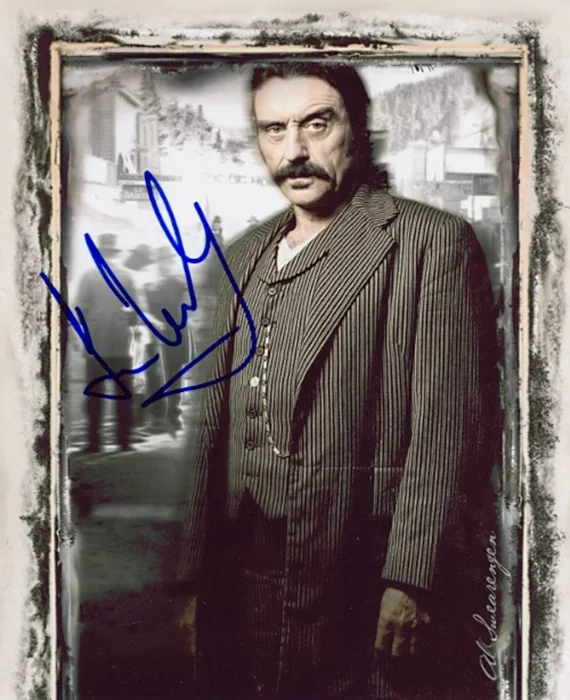 Ian McShane autograph