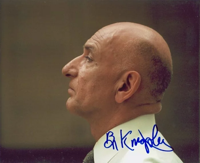 Ben Kingsley autograph