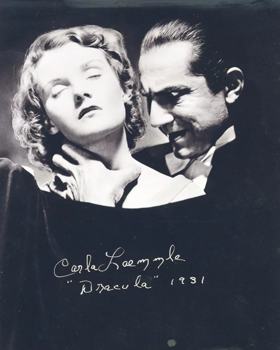 Carla Laemmle autograph