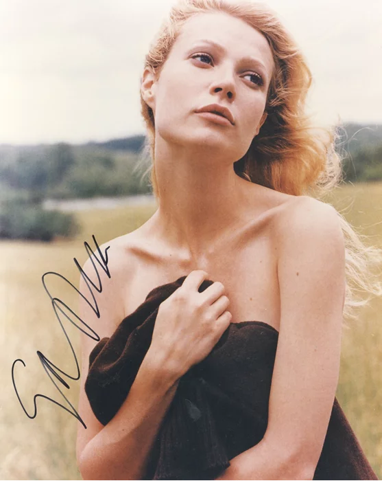 Gwyneth Paltrow autograph