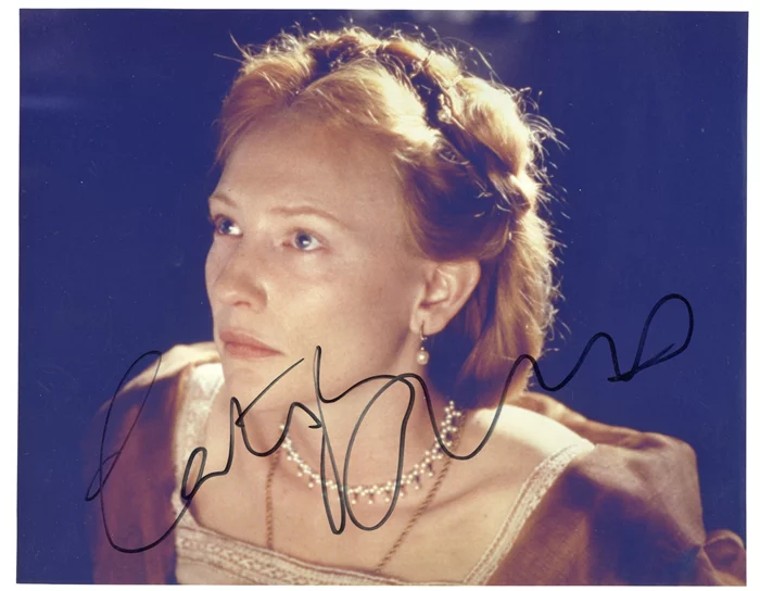 Cate Blanchett autograph