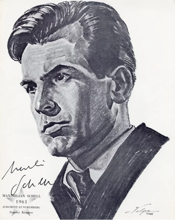 Maximilian Schell autograph