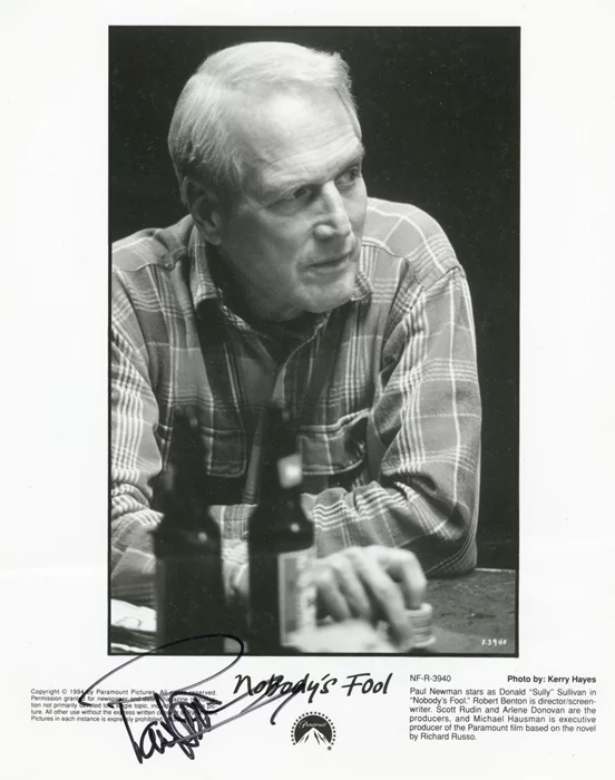 Paul Newman autograph