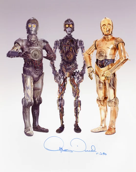 Anthony Daniels autograph