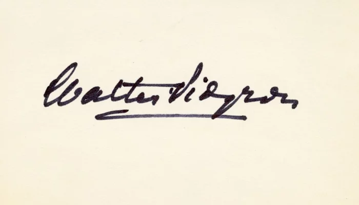 Walter Pidgeon autograph
