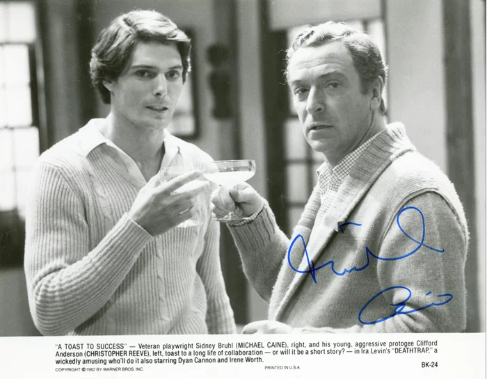 Michael Caine autograph
