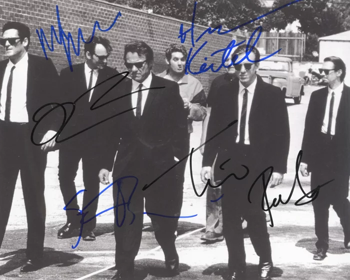 Reservoir Dogs autograph
