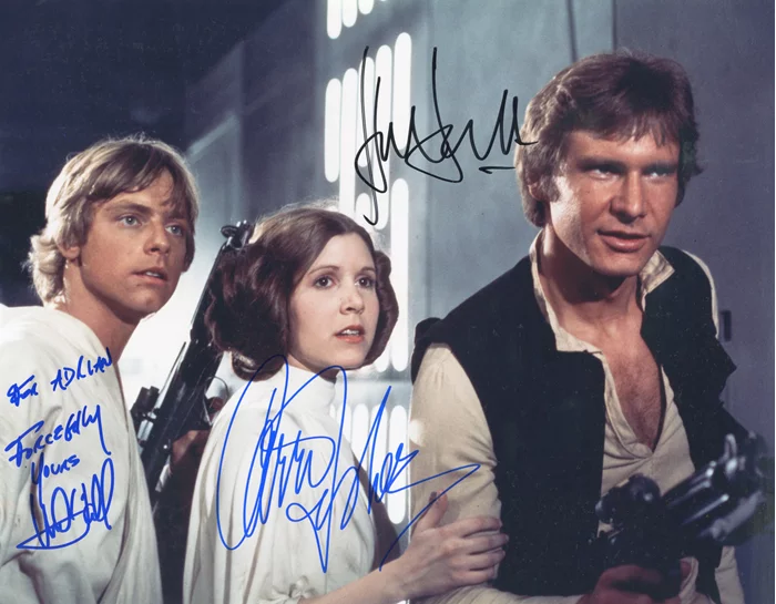 Star Wars: Episode IV - A New Hope autograph
