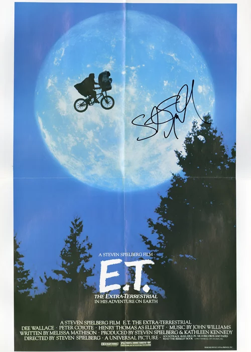 Steven Spielberg autograph