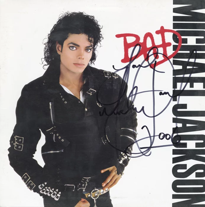 Michael Jackson autograph