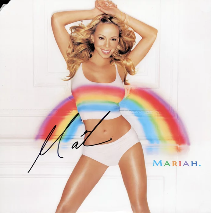 Mariah Carey autograph