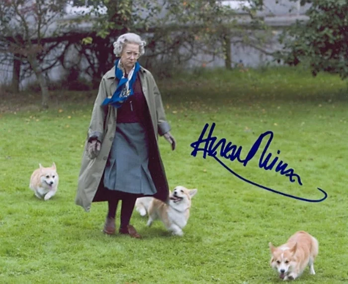 Helen Mirren autograph