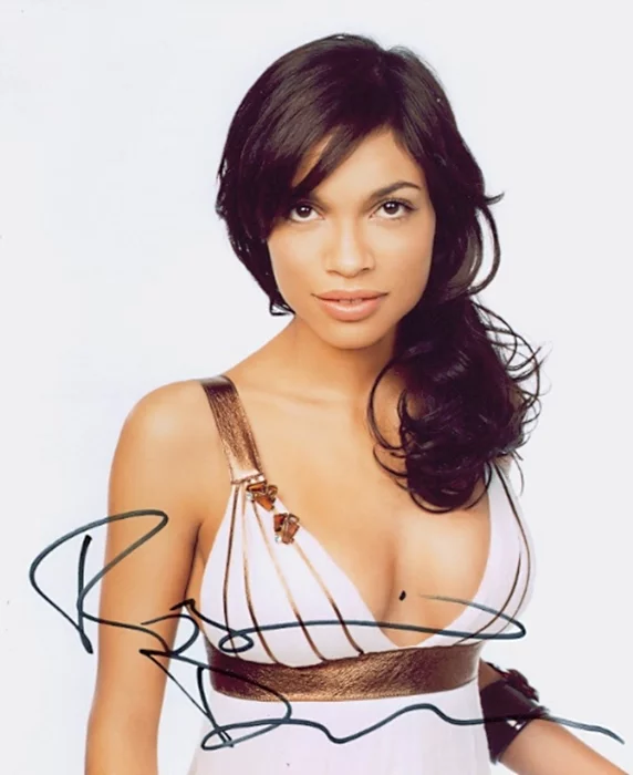 Rosario Dawson autograph