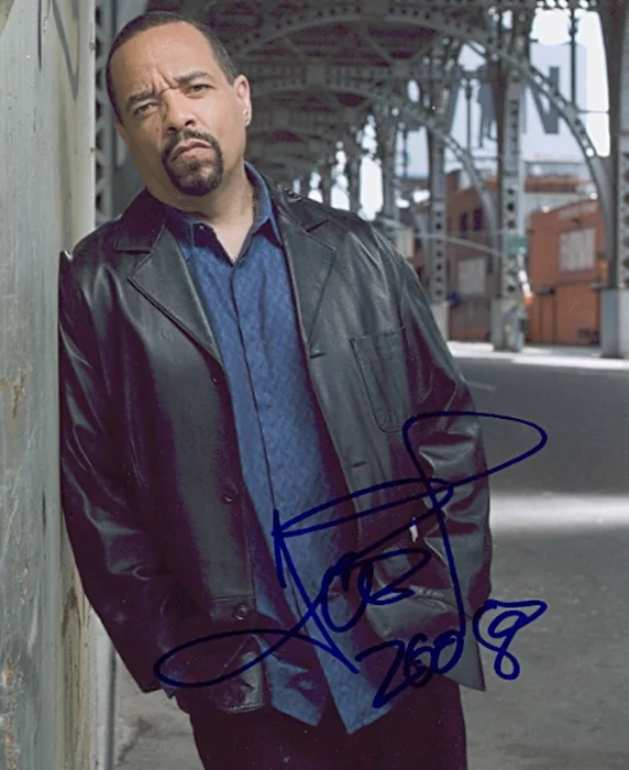 Ice T autograph