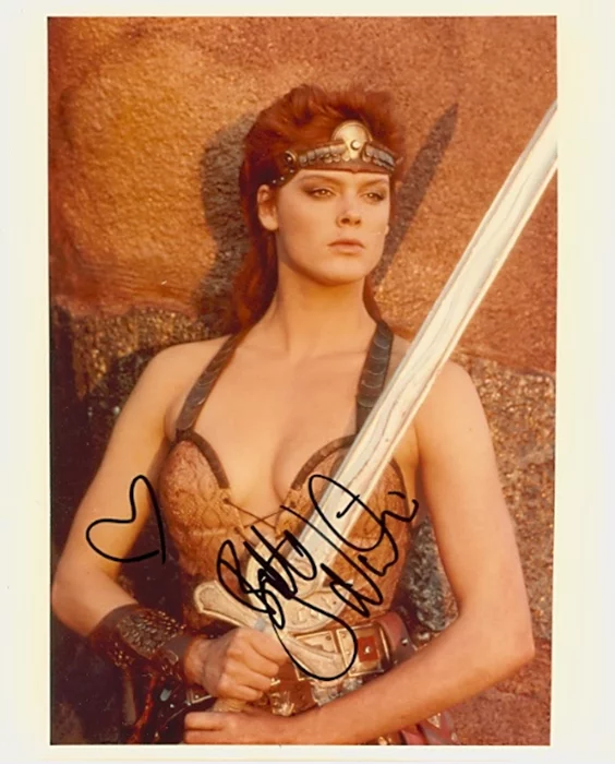 Brigitte Nielsen autograph