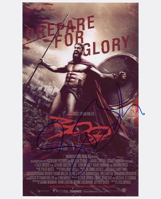 Gerard Butler autograph