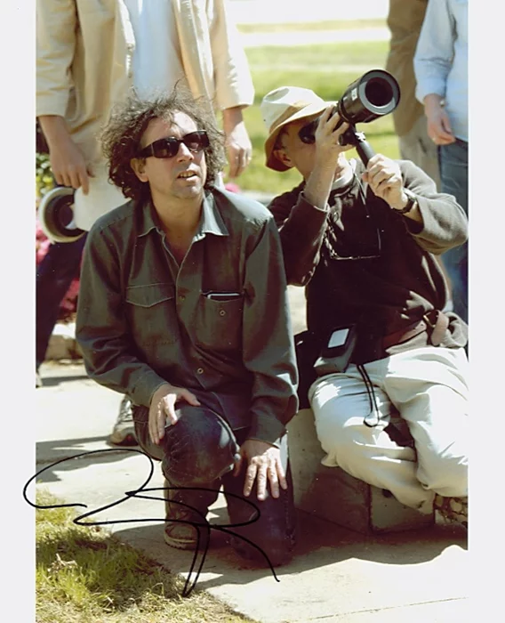 Tim Burton autograph