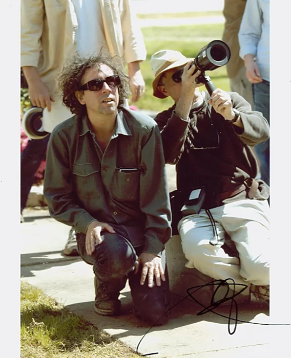 Tim Burton autograph