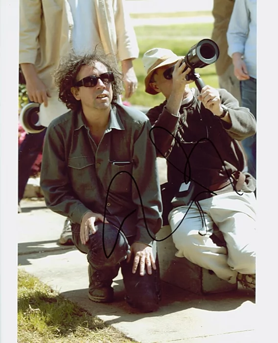 Tim Burton autograph
