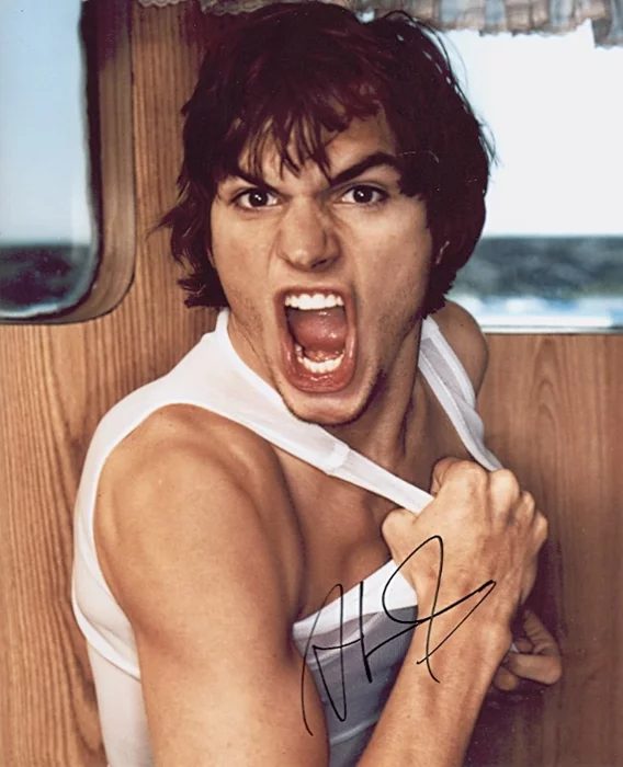 Ashton Kutcher autograph