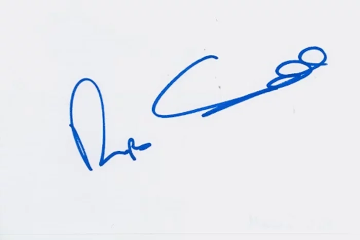 Rufus Sewell autograph