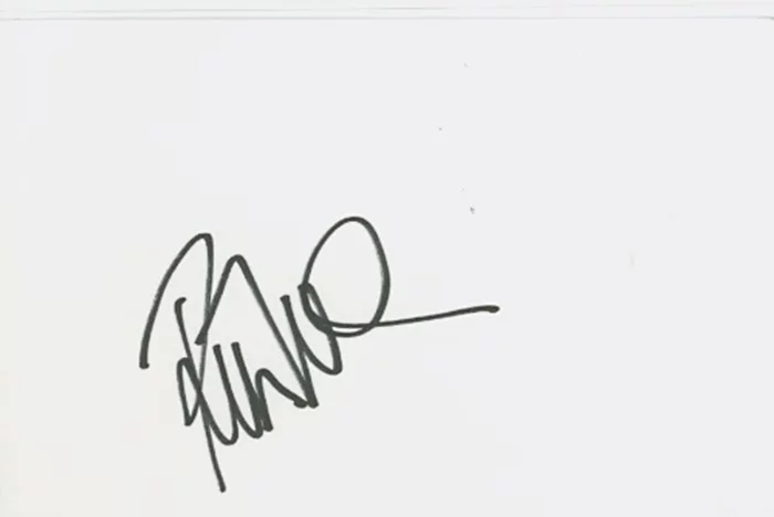 Rita Wilson autograph