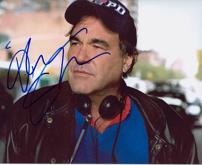 Oliver Stone autograph