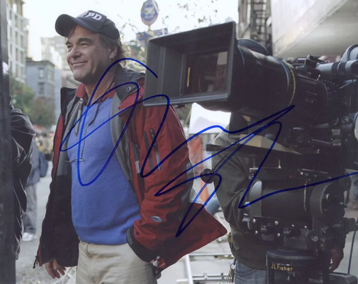Oliver Stone autograph