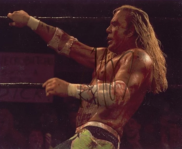 Mickey Rourke autograph