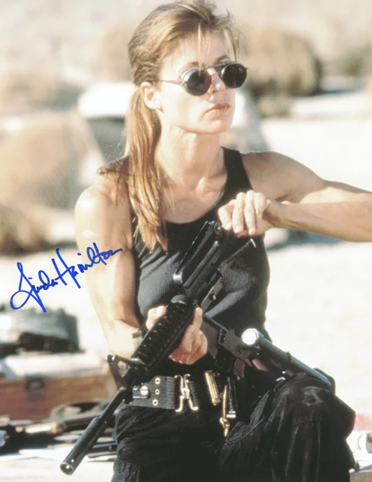 Linda Hamilton autograph