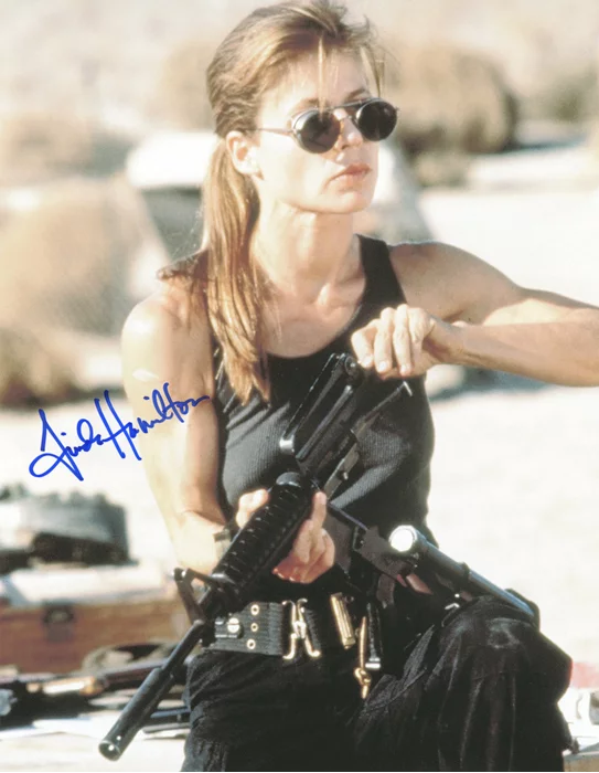 Linda Hamilton autograph