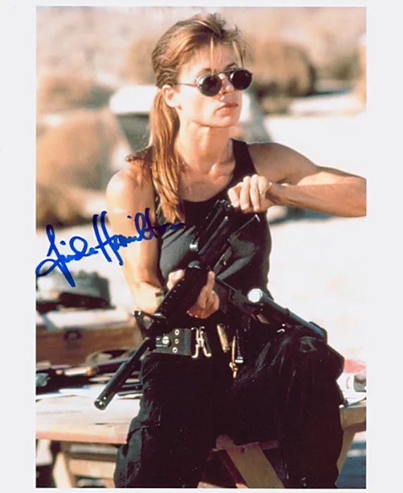Linda Hamilton autograph