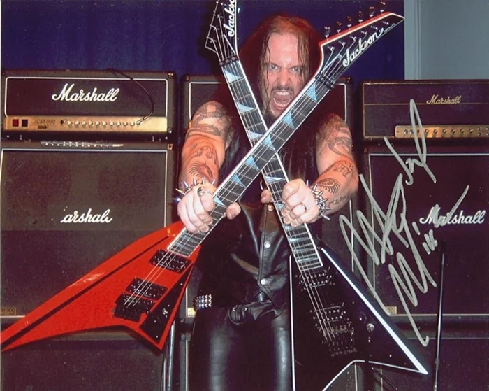 Metal Mike Chlasciak autograph