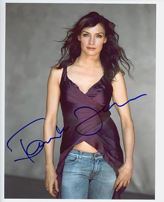 Famke Janssen autograph