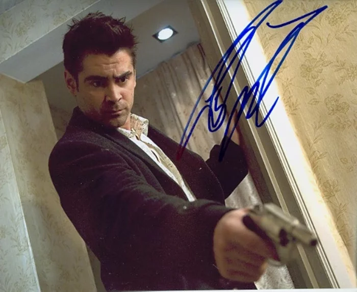 Colin Farrell autograph