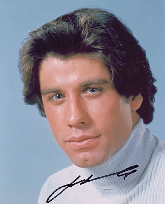 John Travolta autograph