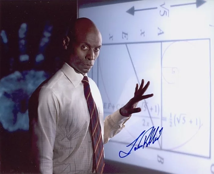 Lance Reddick autograph