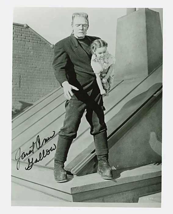 Janet Ann Gallow autograph
