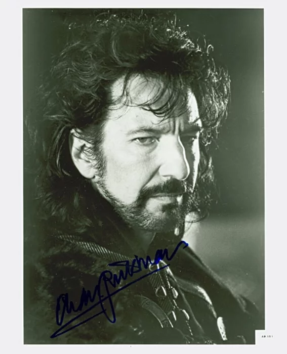 Alan Rickman autograph
