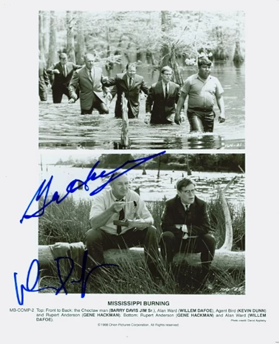 Mississippi Burning autograph