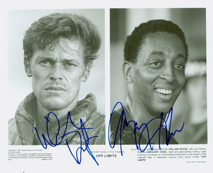 Off Limits autograph