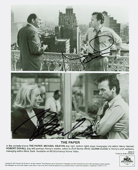 The Paper autograph