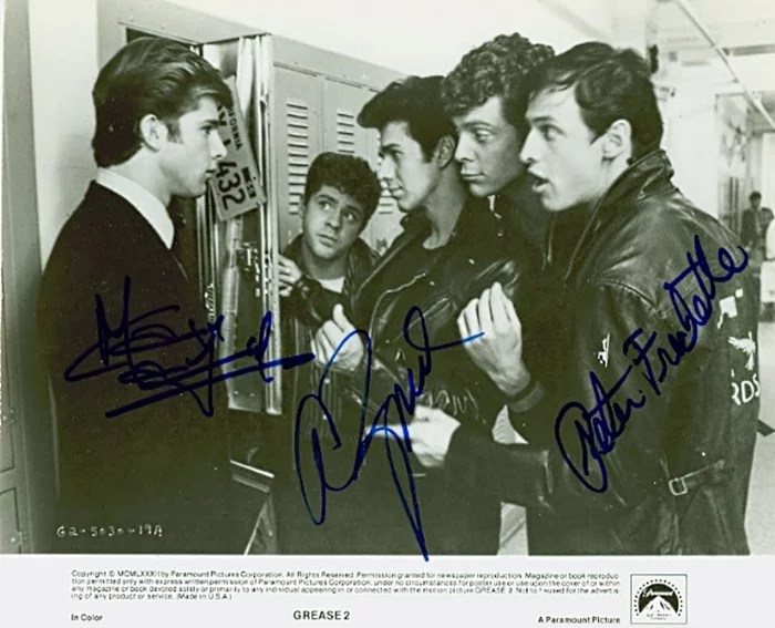 Grease 2 autograph