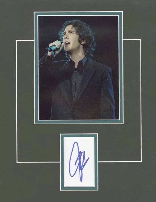 Josh Groban autograph
