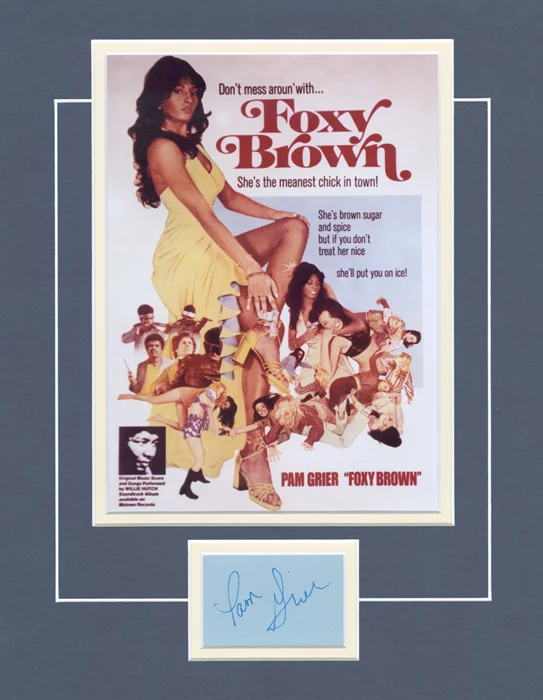 Foxy Brown autograph