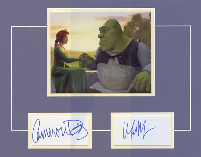 Shrek autograph