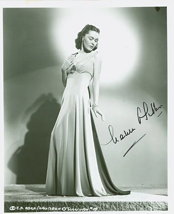 Maureen O'Sullivan autograph