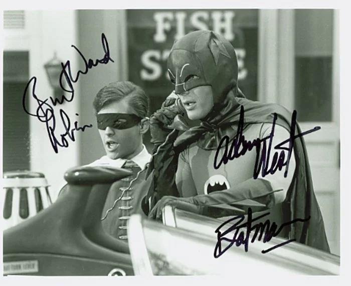 Batman autograph
